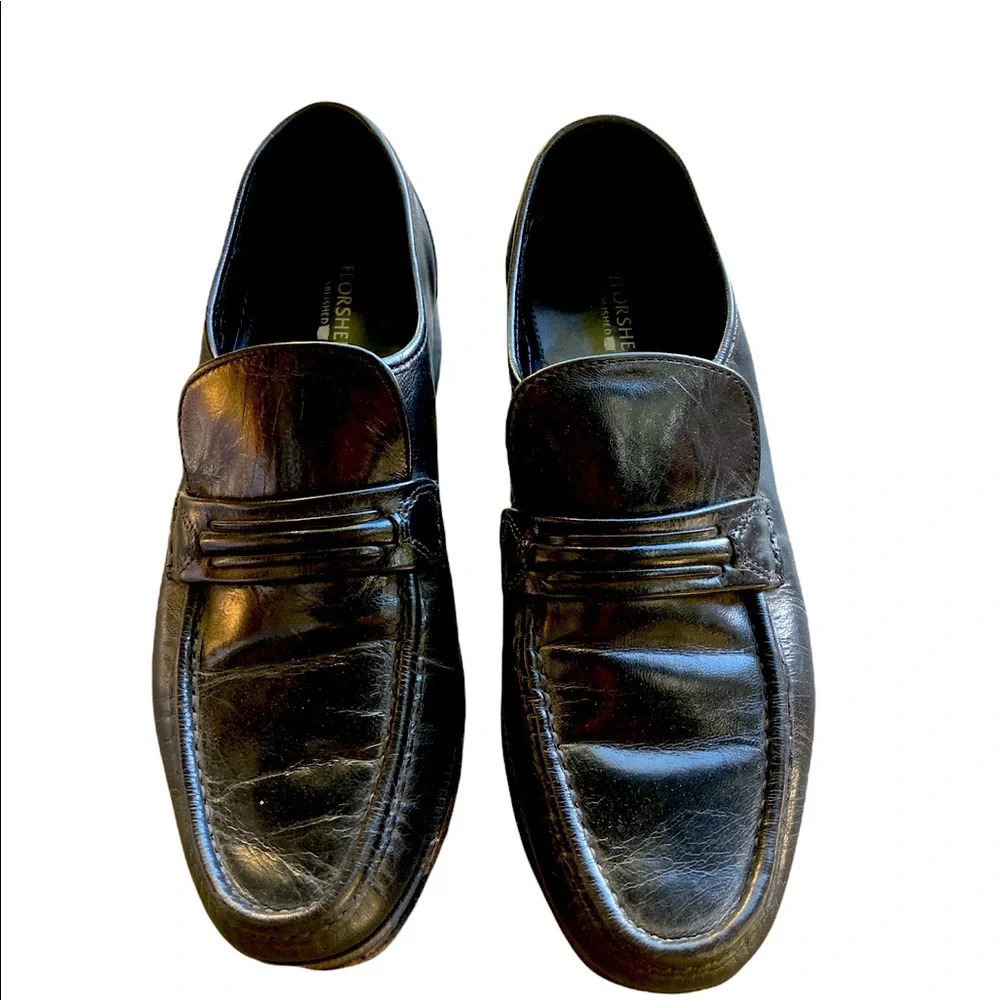 Black Florsheim Dress Shoes Size 8 1/2D